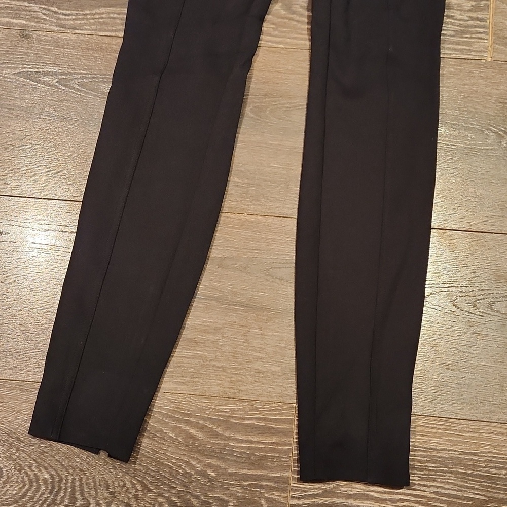 ❤️ THEORY ZIP HEM FRONT SEAM LEGGINGS / SKINNY PANTS, 0 (25) - Picture 5 of 8